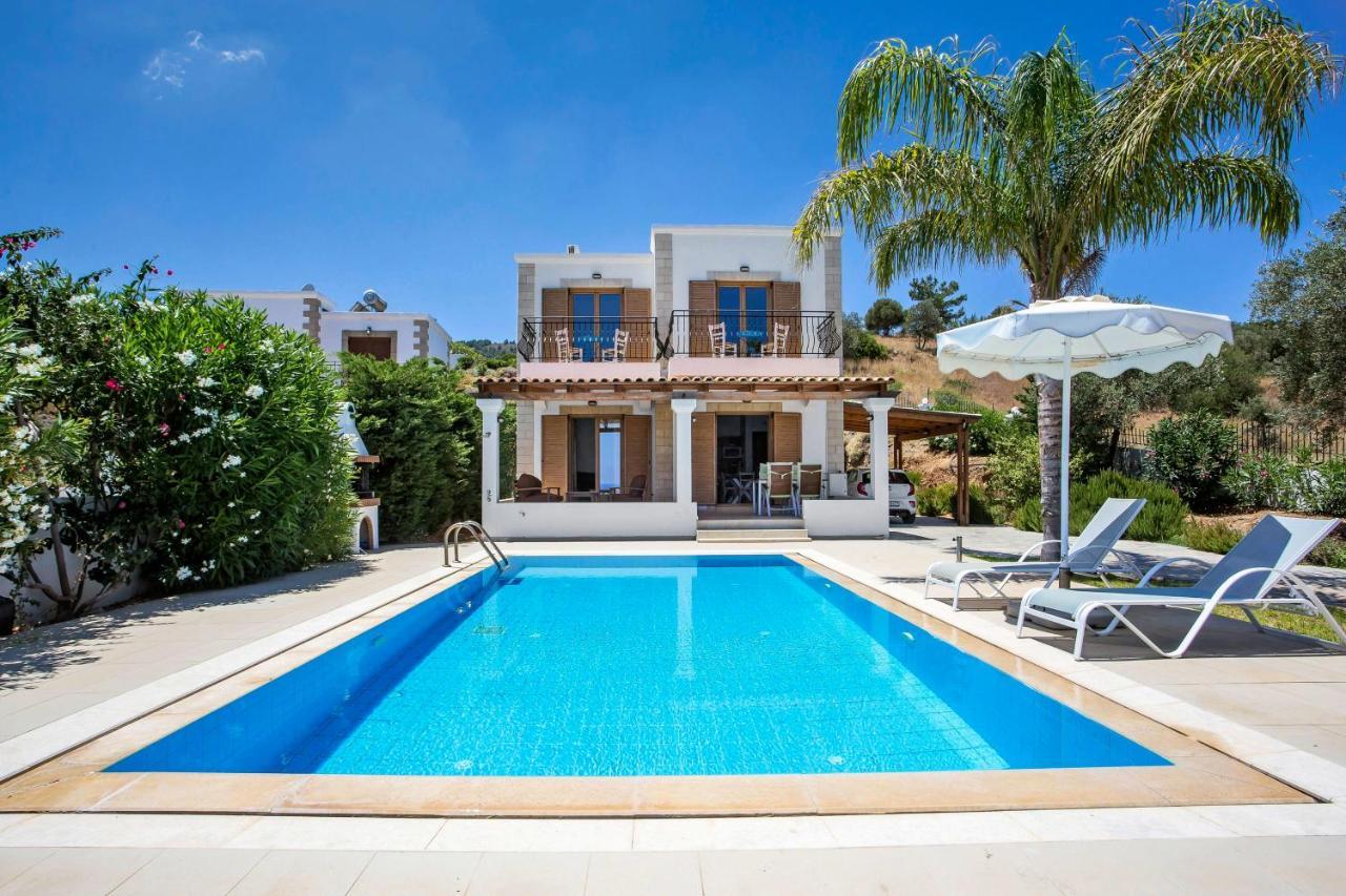 Villa Amberblue Kalathos Dış mekan fotoğraf