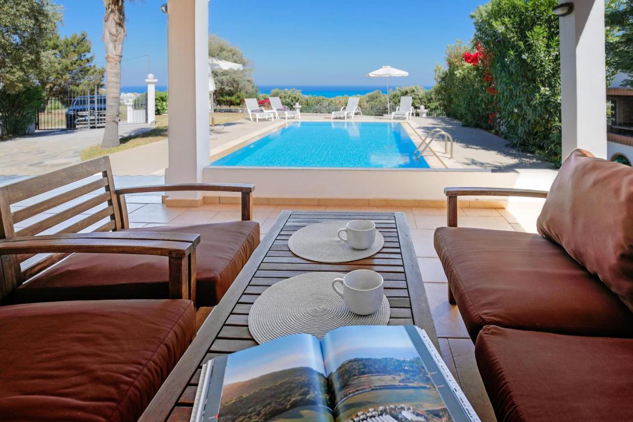Villa Amberblue Kalathos Dış mekan fotoğraf
