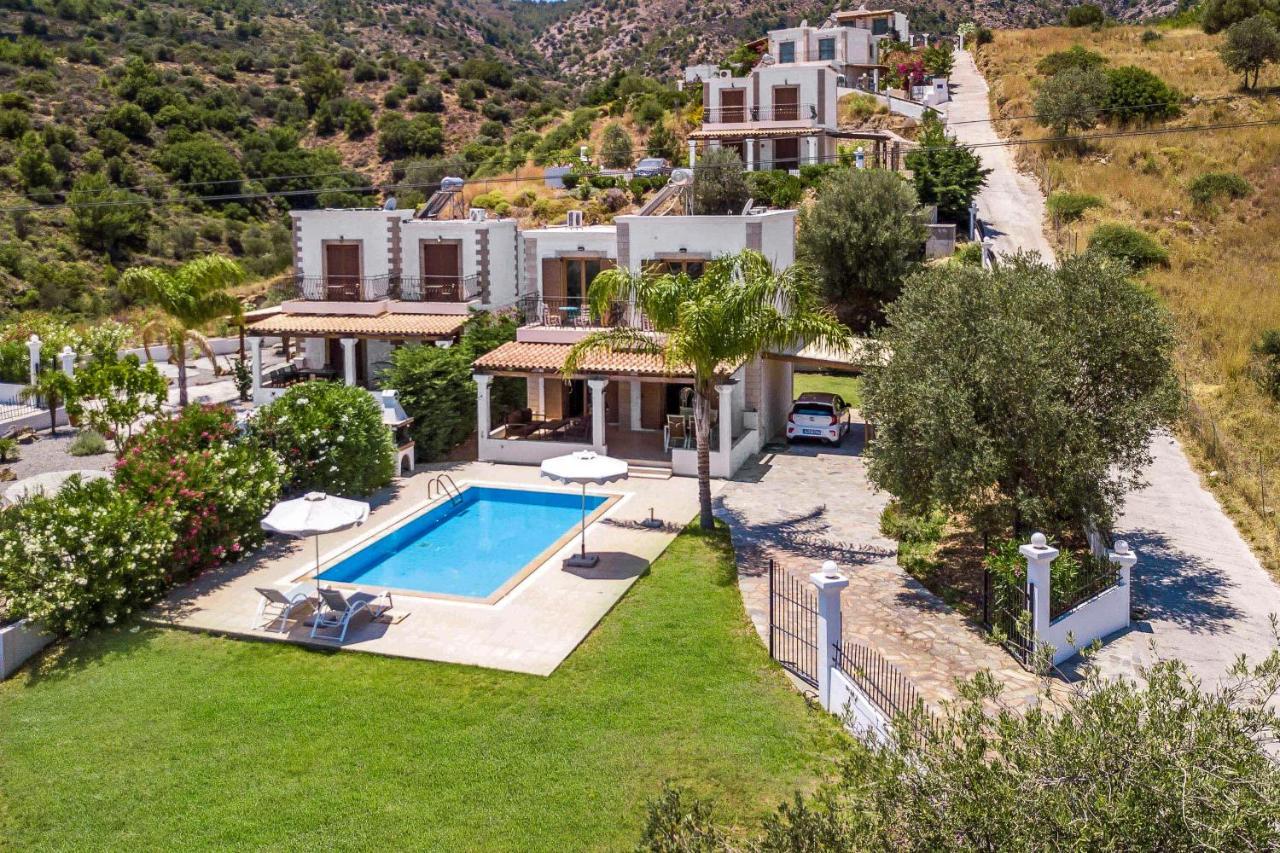 Villa Amberblue Kalathos Dış mekan fotoğraf