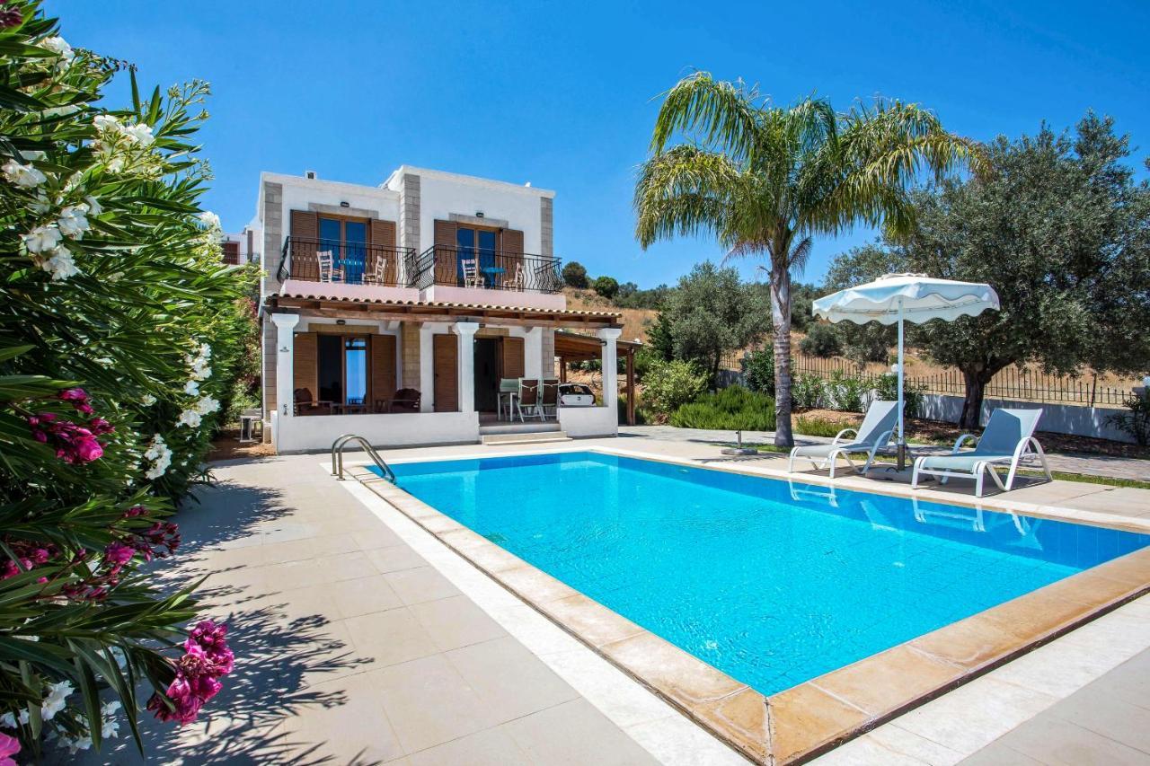 Villa Amberblue Kalathos Dış mekan fotoğraf