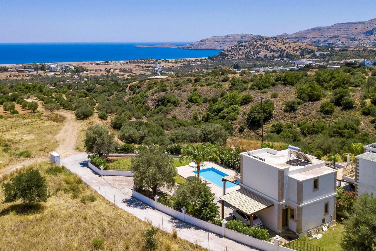 Villa Amberblue Kalathos Dış mekan fotoğraf