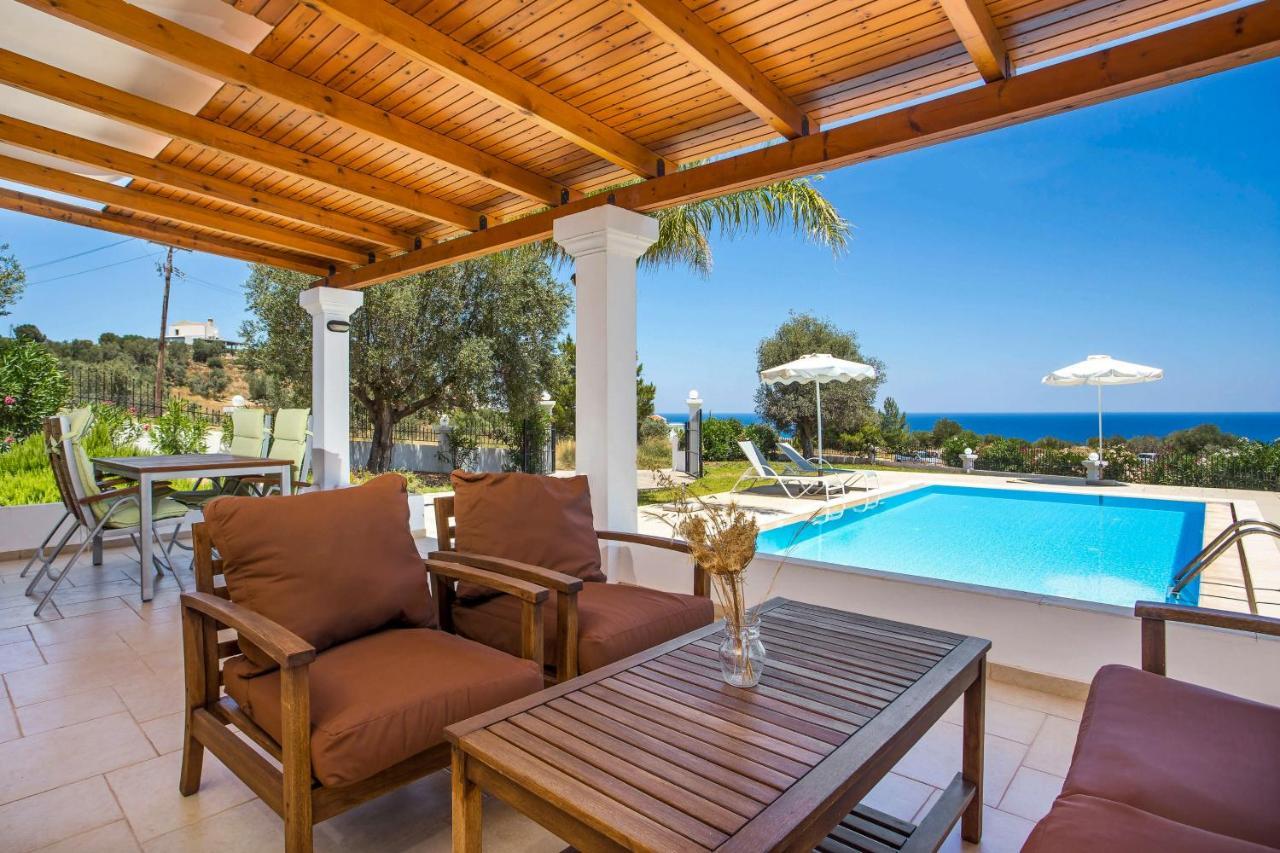 Villa Amberblue Kalathos Dış mekan fotoğraf