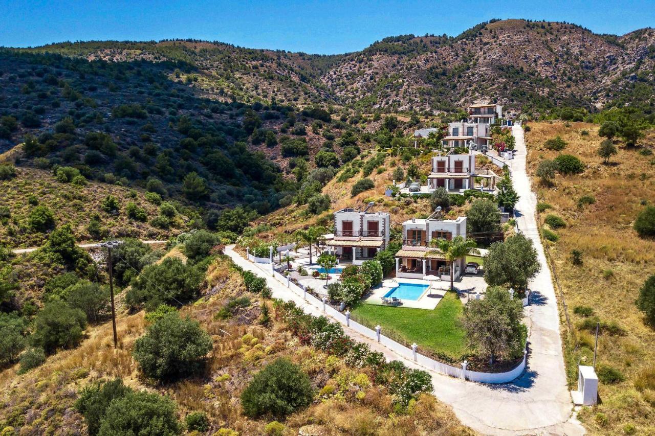 Villa Amberblue Kalathos Dış mekan fotoğraf
