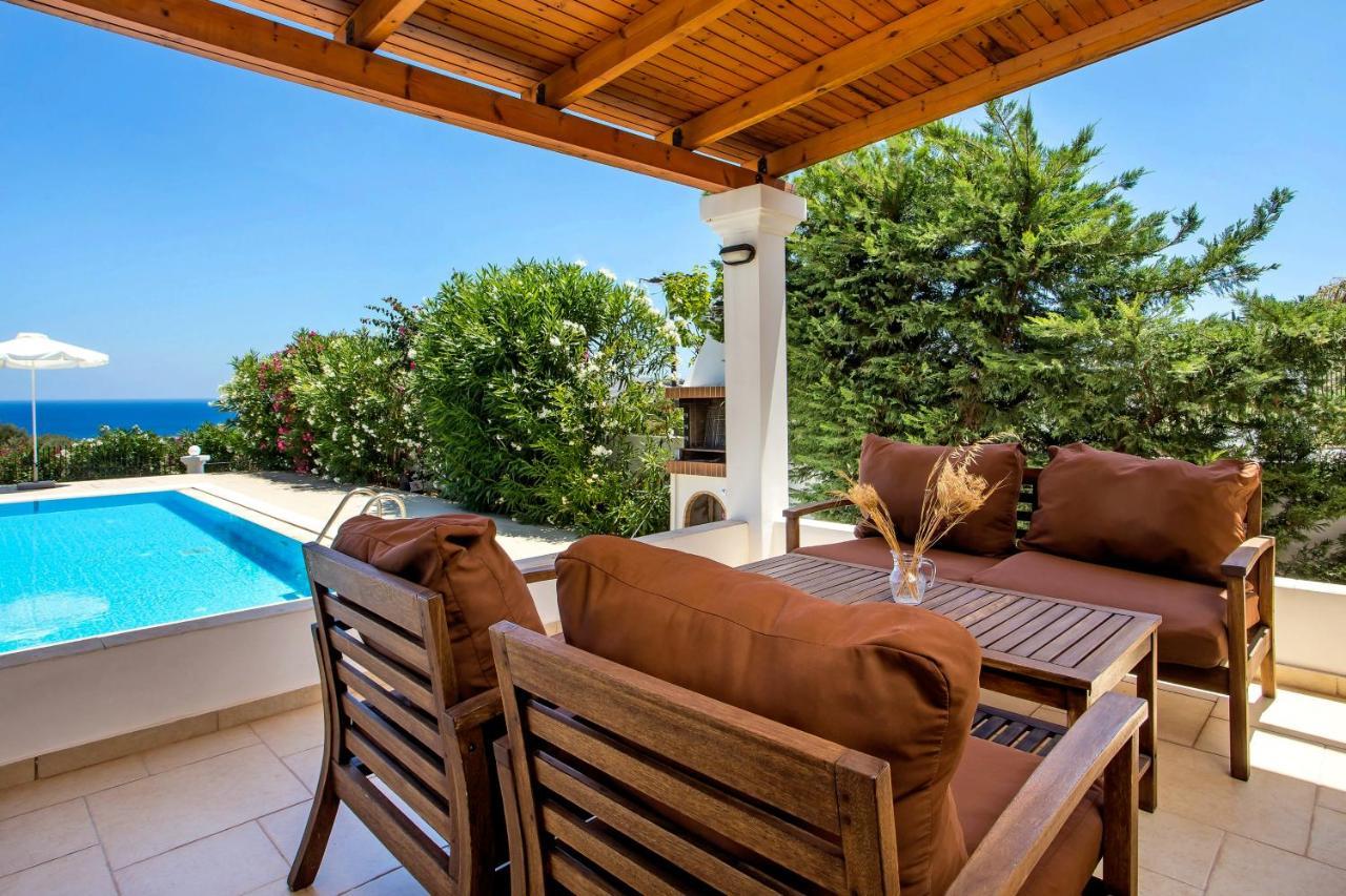 Villa Amberblue Kalathos Dış mekan fotoğraf