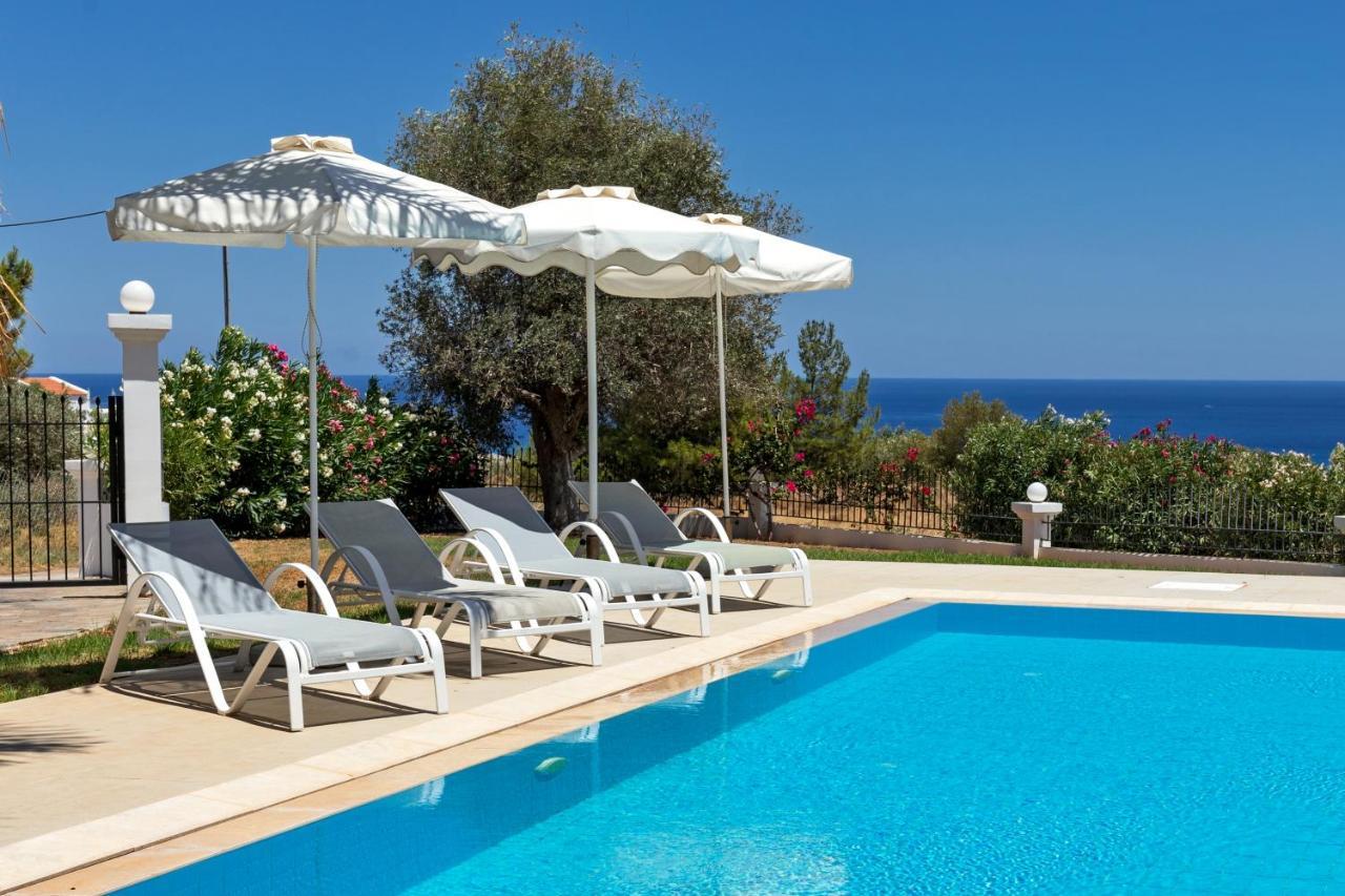Villa Amberblue Kalathos Dış mekan fotoğraf