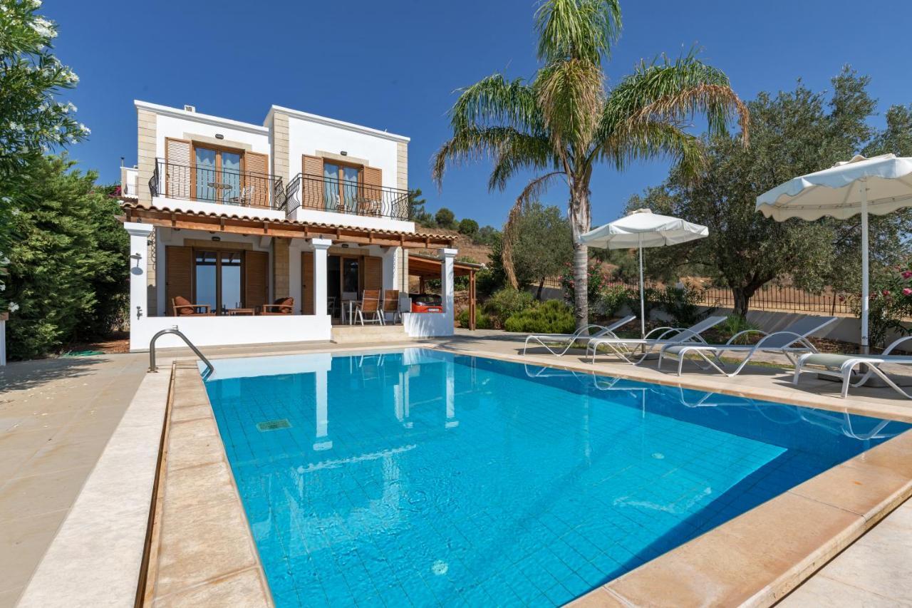 Villa Amberblue Kalathos Dış mekan fotoğraf